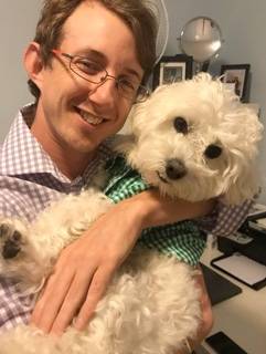 Dr. Steven Dorland and Dog